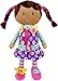 Snuggle Stuffs Sugar Snap Plush Learn to Dress Doll for Toddlers 15 for 2 Year Old Girl Montessori