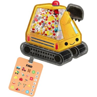 Vango BIZYBOO The Original Seek Find Plush Hidden Object Search Problem Solving Educational Matching Game for Kids 2 and Up Scoops