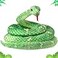 Rakuto 32 Inches Snake Stuffed Animal Boa Constrictor Snake Plush Toy Cool Boa Constrictor Pluhies Gift Realistic Python Props for Kids Party Favor Green