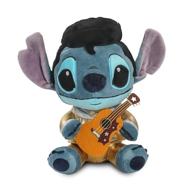 Kidrobot Disney Lilo and Stitch Collectible Gold Suit Elvis Stitch 8 Inch Stuffed Plush Phunny Figure by