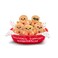 WHAT DO Emotional Support Gingerbread by Relatable Christmas Stuffed Animals Great Gingerbread Man Gifts Funny Gifts or Cute Christmas Decor Includes 5 Gingerbread Plushies with Carrying Basket