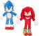 Sonic The Hedgehog 3 Movie Plush Hedgehog Knuckles 9Inch Stuffed Toy Figures Officially Licensed 3 Movie Amazon 2Pack Kids Plush Toy Figure Set