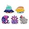 BumBumz 45inch CosmicBumz Plush 5Pack Cosmic Shooting Star Sandra Martian Major Cosmic Moon Mo Rocket Ship Rafa Saturn Santino from The Makers of Original Squishmallows