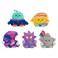 BumBumz 45inch CosmicBumz Plush 5Pack Cosmic Shooting Star Sandra Martian Major Cosmic Moon Mo Rocket Ship Rafa Saturn Santino from The Makers of Original Squishmallows
