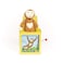 Jack Rabbit Creations Monkey Jack in the Box Plush Surprise Side Crank Plays Pop Goes the Weasel Classic Tin Toy for Kids Ages 3