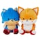 Hallmark Better Together Sega Sonic The Hedgehog Magnetic Plush Sonic and Tails 525 Stuffed Toys Easter Gifts for Kids