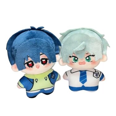KILA MILA Anime Plush Keychain 4 Ivan Till Cute Plush Figure Pendant for Backpack Mini Plushies for Fans Gift 2pcs
