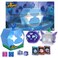 PhatMojo Blox Fruits Diamond Collector Bundle 11Piece Set with 2 Plush Figures 2 Minifigures 3 Cards Poster 2 DLC Tokens