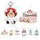 POP MART PUCKY Forest Party Vinyl Plush Pendant Blind Box Figures Random Design Toys for Modern Home Decor Collectible Toy Set for Desk Accessories 6PC