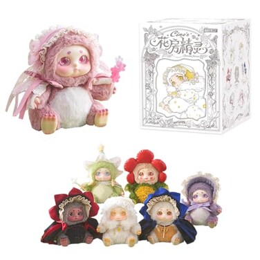 niannyyhouse Plush Blind Box Figures 59inch Action Figures Collectible Toys Mystery Doll Blind Box Single Box
