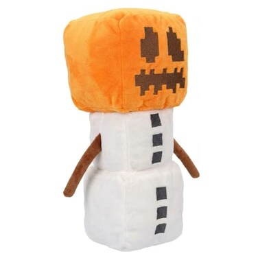 Weddye Mycraft Plushies PixelStyle Game Basic Plush Mineworld Character Soft Toy Video GameInspired Collectible Plushies Snow Golem