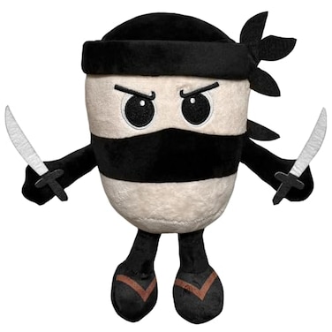 Tiuyov Italian Brainrot Plush Toy 10 Inches Capuccino Assassino Plush Soft Stuffed Meme Dolls for Collectors Aesthetic Dcor Funny Gift Ideas