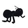 JIANEEXSQ Soft Realistic Ant Stuffed Animal Insect Plush Toy Lifelike Ant Plush Doll Birthday Gift for Kids Small