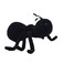 JIANEEXSQ Soft Realistic Ant Stuffed Animal Insect Plush Toy Lifelike Ant Plush Doll Birthday Gift for Kids Small