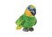 WILD REPUBLIC Wild Republic Rainforest Orange Winged Parrot Stuffed Animal 45 Inches Plush Toy Fill is Spun Recycled Water Bottles Eco Friendly