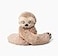 HUGIMALS Hugarounds Sawyer the Sloth 25 lb Microwaveable Freezable Weighted Plush Neck Shoulder Wrap Soothing Comforting Hugs for SelfCare Relaxation Unscented for Ages 2