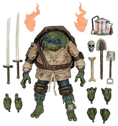 NECA Universal Monsters TMNT 7 Scale Action Figure Ultimate Leonardo Hunchback