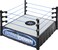 WWE Superstar Ring 14in with SpringLoaded Mat Real Flex Ropes for Action Figures Gift for Ages 6 Years Old Up