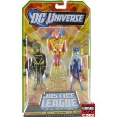 Mattel DC Universe Justice League Unlimited Action Figure 3Pack Angle Man Firestorm Killer Frost