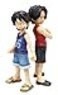 Megahouse Excellent Model PortraitOfPirates One Piece CBEX Luffy Ace bros PVC figure JAPAN by