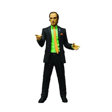Mezco Toys Breaking Bad Saul Goodman Green Shirt Version 6 Action Figure