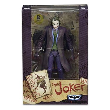 RE-EL Toys NECA DC Comics The Dark Knight Movie the Joker Heath Ledger Exclusive Action Figure 7 Inches