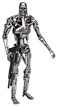 NECA The Terminator 7 Action Figure T800 Endoskeleton