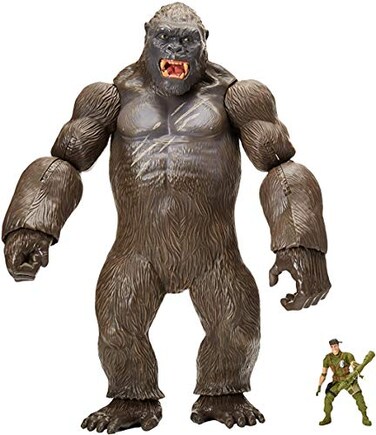 Lanard Kong Skull Island 18 Poseable Kong with Figure Action Figure