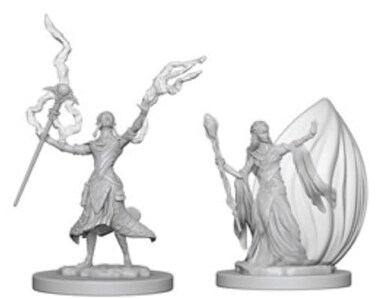 NECA Dd Nolzurs Marvelous Miniatures Elf Female Wizard