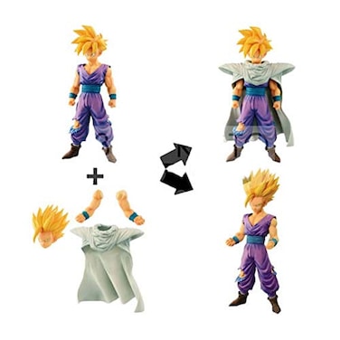 Banpresto Dragonball Z Grandista Resolution of Soldiers Son Gohan Toy Multicolor