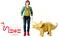 Jurassic World JURASSIC WORLD BASIC FIGURE Zia Triceratops
