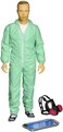 Mezco Toys Breaking Bad Jesse Pinkman green Hazmat 6 Action Figure