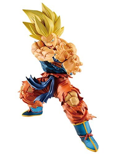 Banpresto Dragonball Legends CollabKamehameha Son Gokou Toy Yellow Orange Blue