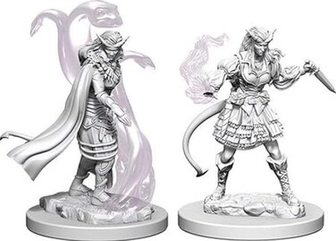 WizKids DD Nolzurs Marvelous Miniatures Female Tiefling Warlock