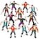 ArtCreativity Pirate Action Figures Pack of 12 Pirate Plastic Figures in Assorted Poses Fun Pirates Figurines Party Favors and Prizes for Kids Ages 35 57
