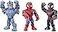 Super Hero Playskool Heroes Mega Mighties Marvel Adventures Web Warriors 3 Pack SpiderMan Kid Arachnid Marvels Rhino 10 Figures Kids Ages 3 Up