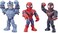 Super Hero Playskool Heroes Mega Mighties Marvel Adventures Web Warriors 3 Pack SpiderMan Kid Arachnid Marvels Rhino 10 Figures Kids Ages 3 Up