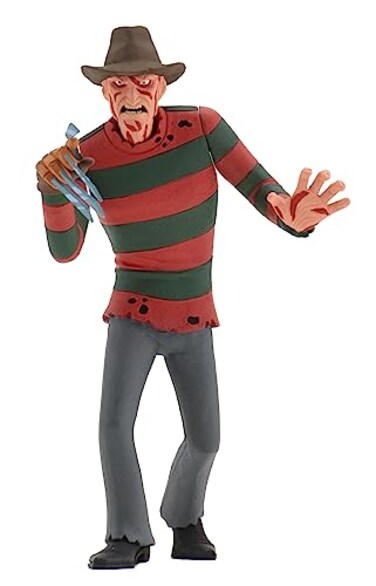 NECA Toony Terrors Nightmare on Elm St 6 Scale Action FigureStylized Freddy Krueger