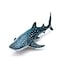 Gemini&Genius GeminiGenius Sea Animal Whale Shark Action Figure Wild Model Toy Soft Rubber Realistic Ocean Educational and Role Play Toys for Kids