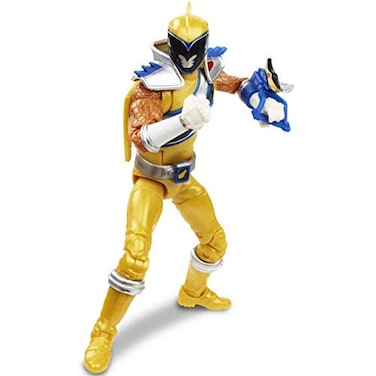 Power Rangers Lightning Collection 6 Dino Charge Gold Ranger Collectible Action Figure Toy with Accessories