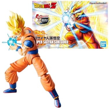 BANDAI SPIRITS Bandai Spirits FigureRise Standard Super Saiyan Son Goku New Pkg Ver Dragon Ball Z Multicolor