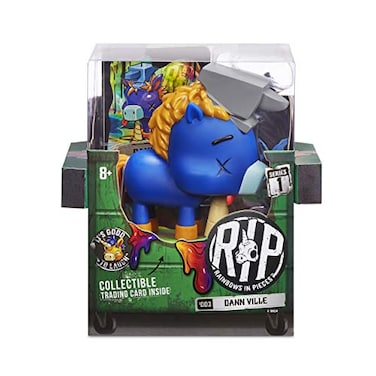 MGA Entertainment RIP Rainbows in Pieces Gnarly Messed Up Unicorn Character Dann Ville