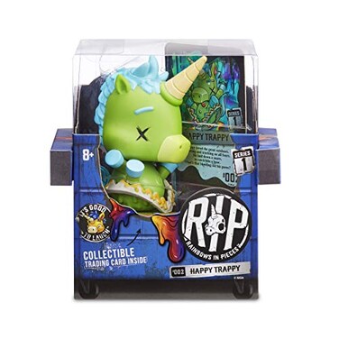 MGA Entertainment RIP Rainbows in Pieces Gnarly Messed Up Unicorn Character Happy Trappy