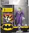 DC Comics Batman 6056747 4Inch The Joker Action Figure with 3 Mystery Accessories Mission 1 Multicolour
