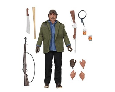 NECA Jaws Sam Quint 8 Clothed Action Figure