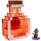 Mattel Minecraft Carry Along Potion Plus Exclusive Mini Figure Carrying Case for Mini Figures Based on Minecraft Video Game Toys for Kids Age 6 and Up