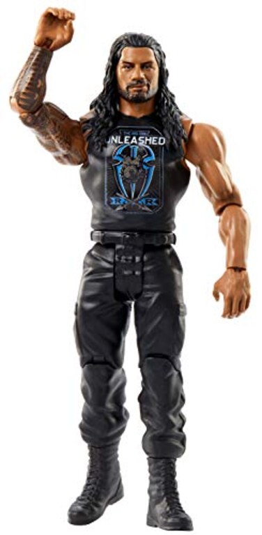 Mattel WWE Roman Reigns Basic Series 108 Action Figure in 6inch Scale with Articulation Ring Gear