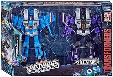 Transformers Toys Generations War for Cybertron Earthrise Voyager WFCE29 Seeker 2Pack Action Figures Kids Ages 8 and Up 7inch