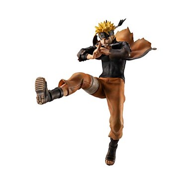 Megahouse Naruto Shippuden Naruto Uzumaki Shinobi World War Version GEM Series PVC Statue