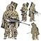 YEIBOBO ! YEIBOBO Highly Detail Special Forces 12inch Action Figure SWAT Team Sniper All Terrain